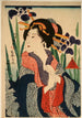 La courtisane - Tsukioka Yoshitoshi — visning af kunstværket