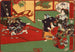 Tokugawa Ietsuga, der spiller bueskydning - Tsukioka Yoshitoshi — visning af kunstværket