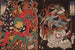 Guerrier sur un crâne, Kintoki maîtrisant un démon - Tsukioka Yoshitoshi — visning af kunstværket