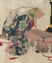 Watanabe no Tsuna à Ibaraki - Tsukioka Yoshitoshi — visning af kunstværket