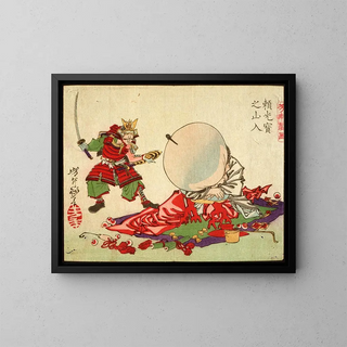 Tsukioka Yoshitoshi - Yorimitsu Raik Enters the Treasure Mountain.webp