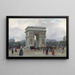 L'Arc de Triomphe, Paris - Ulpiano Checa — indrammet kunstværk på væggen