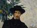 Selvportræt - Umberto Boccioni — visning af kunstværket