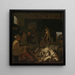 Un Atelier de Peintre - Michael Sweerts — indrammet kunstværk på væggen