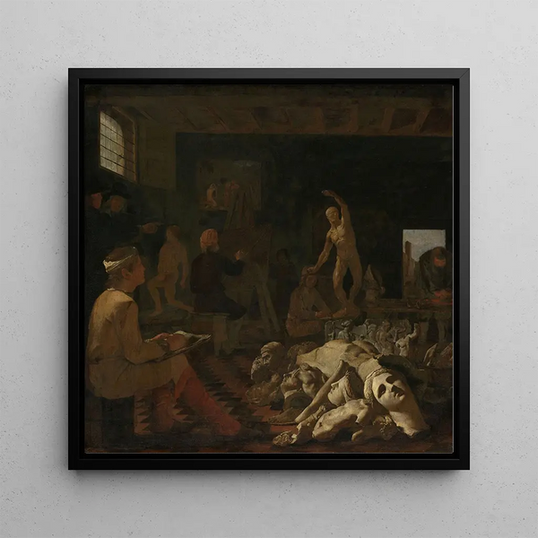Un Atelier de Peintre - Michael Sweerts