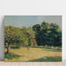 Reproduktion af maleriet En have i Trouville - Gustave Caillebotte