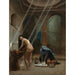 Reproduktion af maleriet En maurisk bad, skitse - Jean-Léon Gérôme