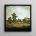 Un campement indien - Ralph Albert Blakelock — indrammet kunstværk på væggen