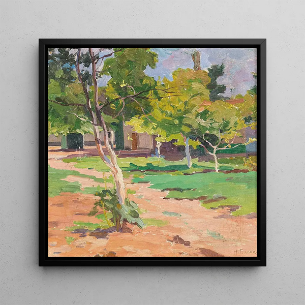 Un jardin d'été - Nikolai Semenovich Samokish