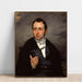 Reproduktion af maleriet En portræt af Dr. François-Marie Desmaisons - Eugène Delacroix
