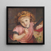 Et dybt problem 9 og 6 gør - Catherine Madox Brown — indrammet kunstværk på væggen
