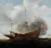 Et krigsskib - Hendrik Cornelisz Vroom — visning af kunstværket