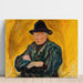Reproduktion af maleriet En ældre mand - Edvard Munch