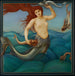 En havnymfe - Sir Edward Coley Burne-Jones — vist i et interiør