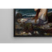 Reproduktion af maleriet En sirene - John William Waterhouse