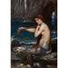 Reproduktion af maleriet En sirene - John William Waterhouse