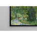 Reproduktion af maleriet En allé i en offentlig have i Arles - Vincent Van Gogh