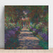 Reproduktion af maleriet af Monet's have allé i Giverny - Claude Monet