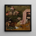 En allegori om ubalancen - Hieronymus Bosch — indrammet kunstværk på væggen