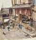 En gade i Ikao i Japan III - Robert Frederick Blum — visning af kunstværket
