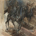 En bronze statue af Louis XIV - Giovanni Boldini — vist i et interiør