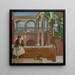 Une villa sur la Riviera - Sir John Lavery — indrammet kunstværk på væggen