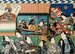 skuespillere, der ser på votivebilleder af sig selv - Utagawa Kunisada Toyokuni III — visning af kunstværket