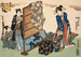 Huit figurative scener Sugata Hakkei Pl4 - Utagawa Kunisada Toyokuni III — visning af kunstværket