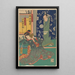 Elskende - Utagawa Kunisada Toyokuni III — indrammet kunstværk på væggen