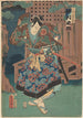 Nakamura Shikan i rollen som Huwa Hanzaemon - Utagawa Kunisada Toyokuni III — visning af kunstværket
