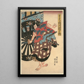 Utagawa Kunisada Toyokuni III - The Actor One Kikugor in the Role of Sakuramaru.webp