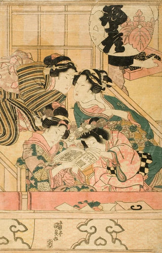 Utagawa Kunisada Toyokuni III - Young Women in a Theater Balcony.webp