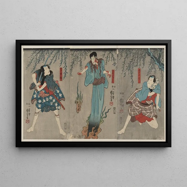Utagawa Kuniyoshi - Dguya jinza hkaib bkon shimobe gunsuke.webp