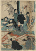 Børn, der lærer at male - Utagawa Kuniyoshi — visning af kunstværket
