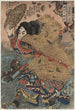 Kinhyshi yrin helten fra Suikoden - Utagawa Kuniyoshi — visning af kunstværket