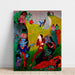 Reproduktion af maleriet Utan Pardon - Nils Dardel