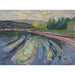 Reproduktion af maleriet Vores bølger mod kysten - Edvard Munch