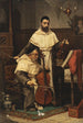 Moines musiciens - Valdemar Sichelkow — visning af kunstværket