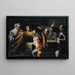 Le reniement de Pierre - Valentin de Boulogne — indrammet kunstværk på væggen