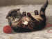 Le berceau des chats - Valentine Thomas Garland — visning af kunstværket
