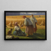La Moisson - Valerian Konstantinovich Kamenev — indrammet kunstværk på væggen