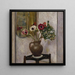 Vase danmones - Édouard Vuillard — indrammet kunstværk på væggen