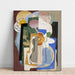 Reproduktion af maleriet Vase de Fleurs - Georges Valmier