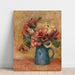 Reproduktion af maleriet Vase de fleurs - Pierre-Auguste Renoir