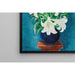 Reproduktion af maleriet Vase de lys - Moïse Kisling