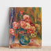 Reproduktion af maleriet Vase af roser - Pierre-Auguste Renoir
