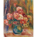 Reproduktion af maleriet Vase af roser - Pierre-Auguste Renoir