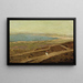 Promenade solitaire le long de la côte - Vasily Dmitrievich Polenov — indrammet kunstværk på væggen