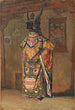 et buddhistisk lama ved en festival på Pemionchi-klostret i Sikkim - Vasily Vereshchagin — visning af kunstværket