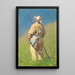 Kirghiz - Vasily Vereshchagin — indrammet kunstværk på væggen